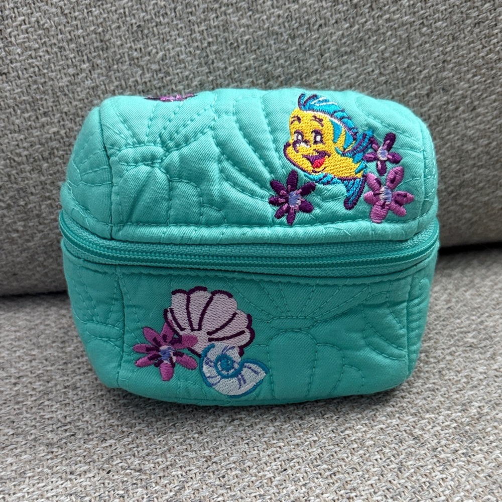 Vera Bradley x Disney Little Mermaid Treasure Chest Pouch